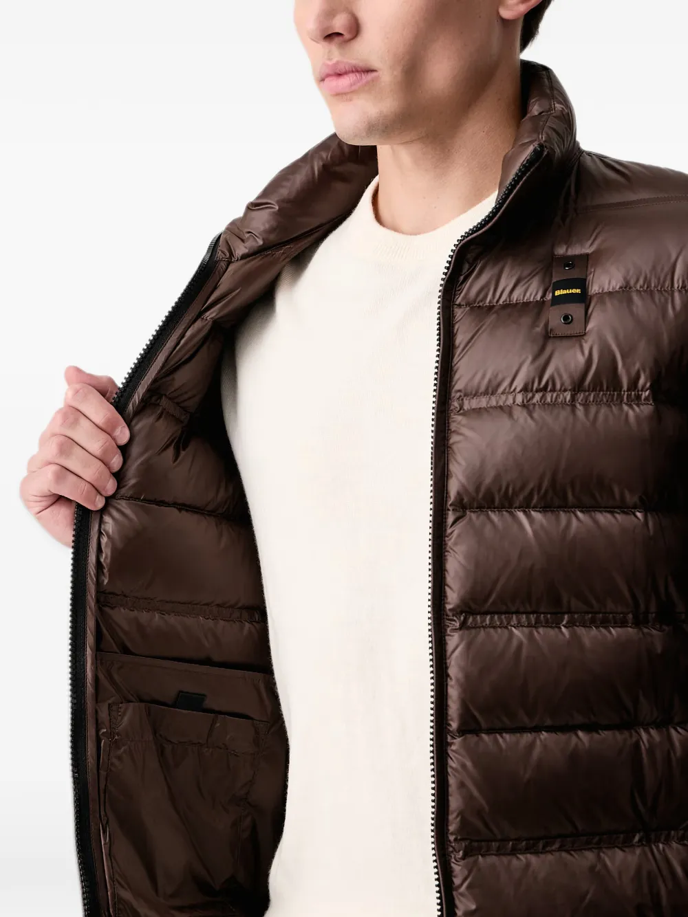 Blauer Belmont quilted padded jacket Bruin