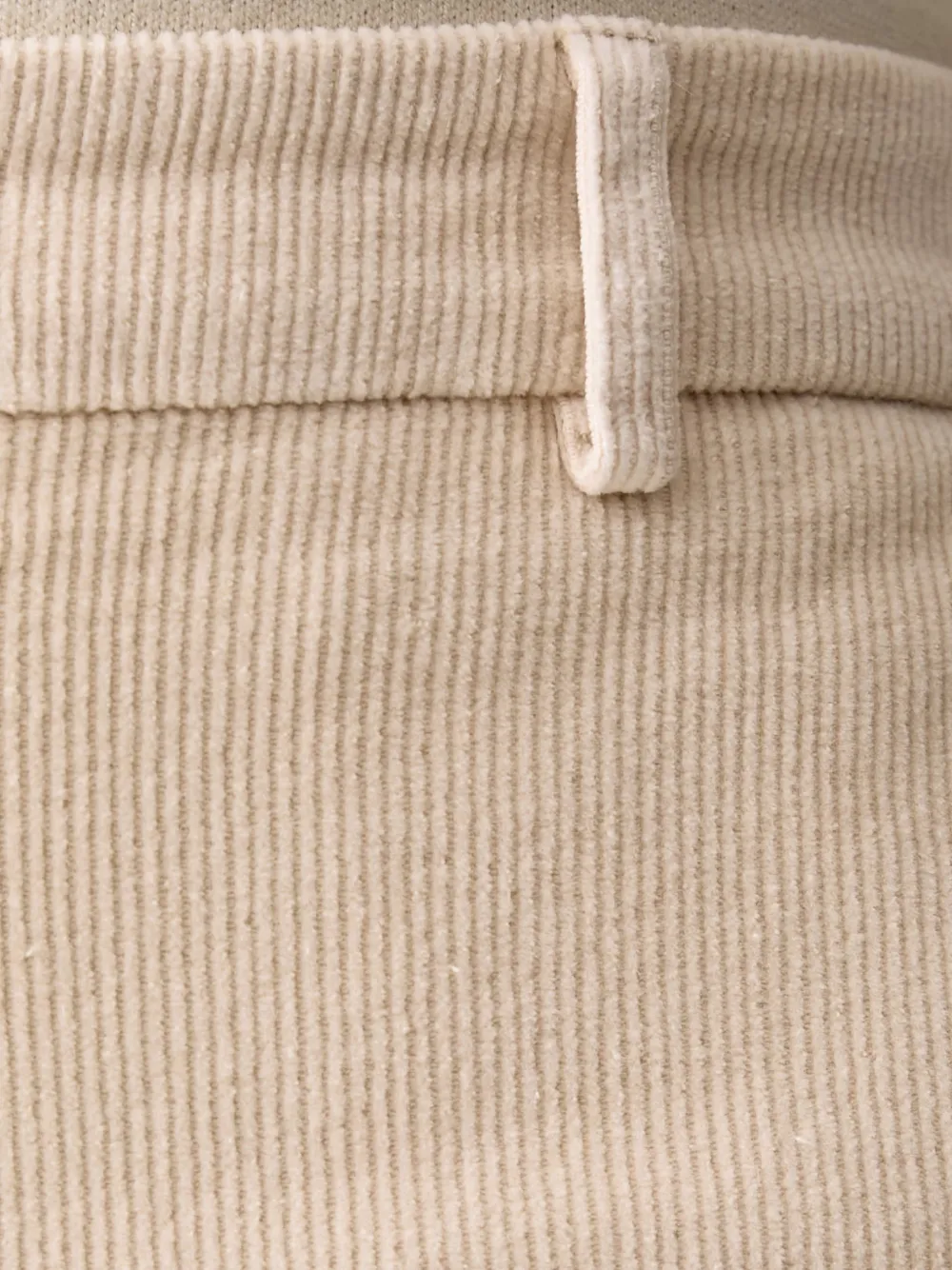 Colmar velvet palazzo pants Beige