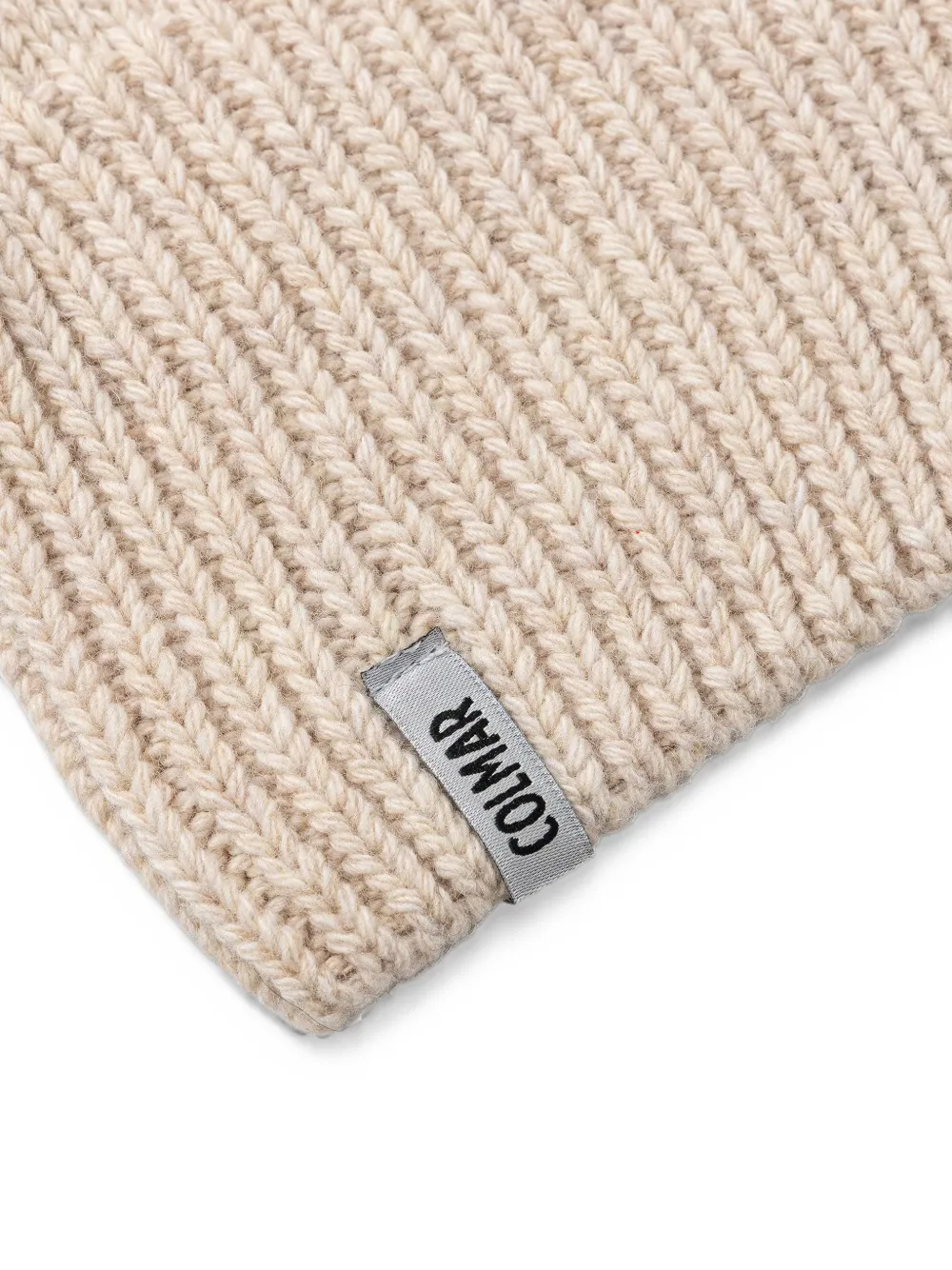 Colmar ribbed balaclava Beige