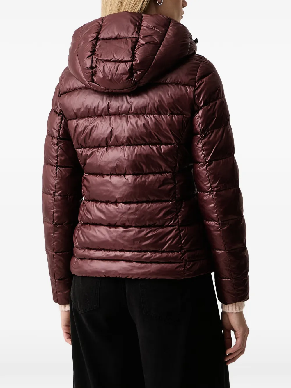 Blauer Caroll hooded quilted jacket Rood