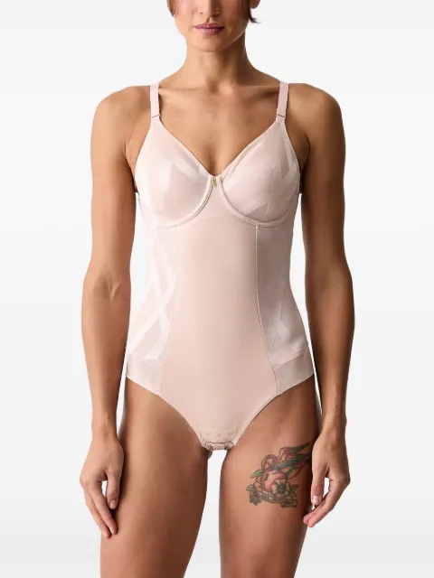 Chantelle Glaze patterned-mesh bodysuit