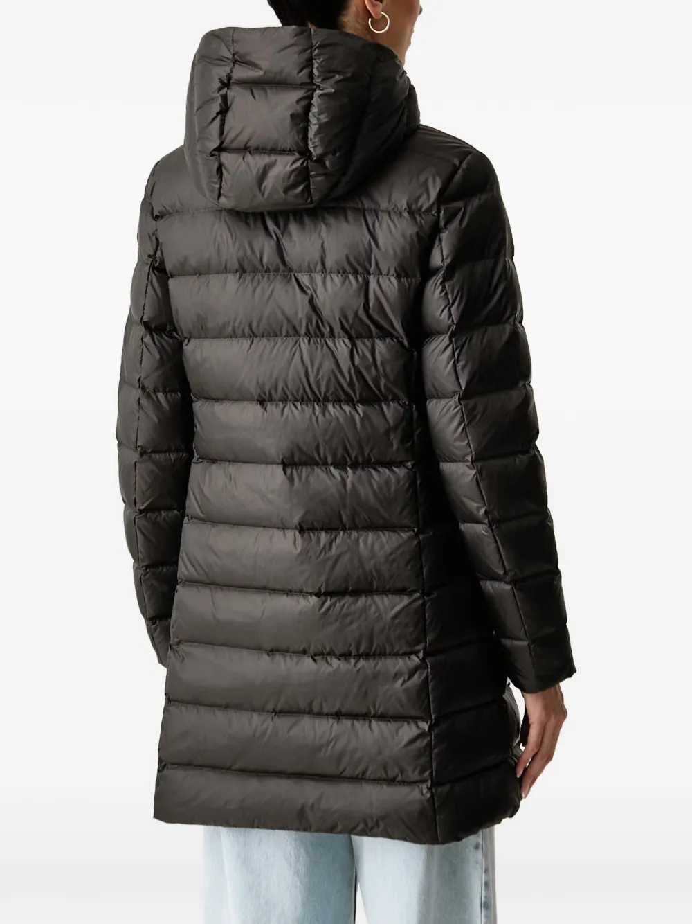 Blauer Agnes hooded jacket Zwart