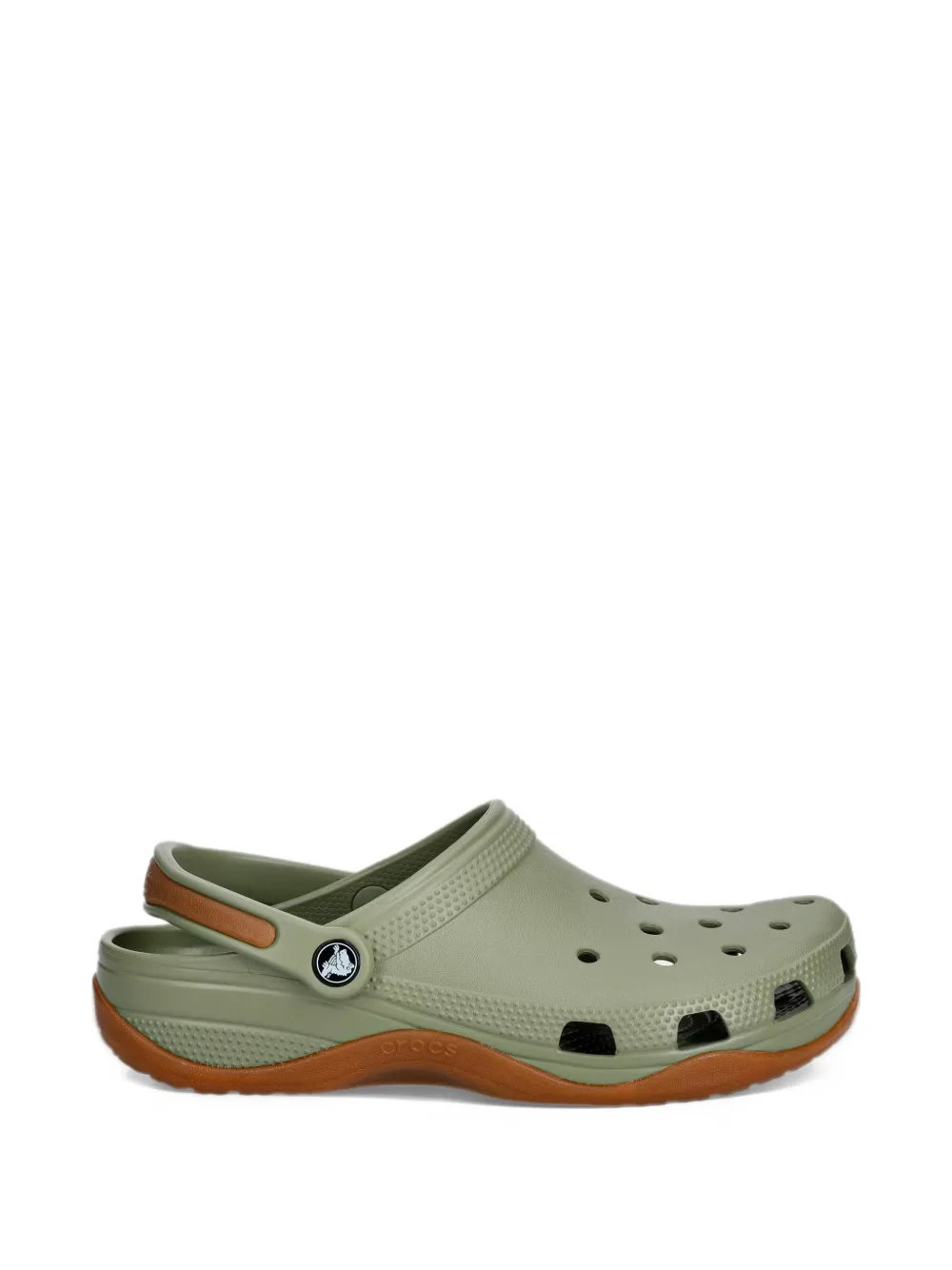 Crocs Classic Evo perforated slingback mules - Verde
