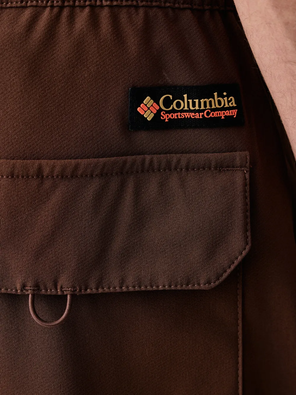 Columbia Sauvie Sky Guide broek met vlakken en logo-patch Bruin