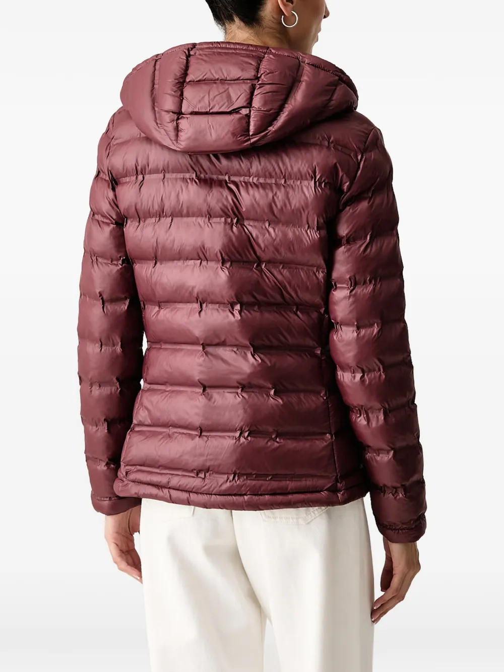 Blauer Ellis hooded padded jacket Rood