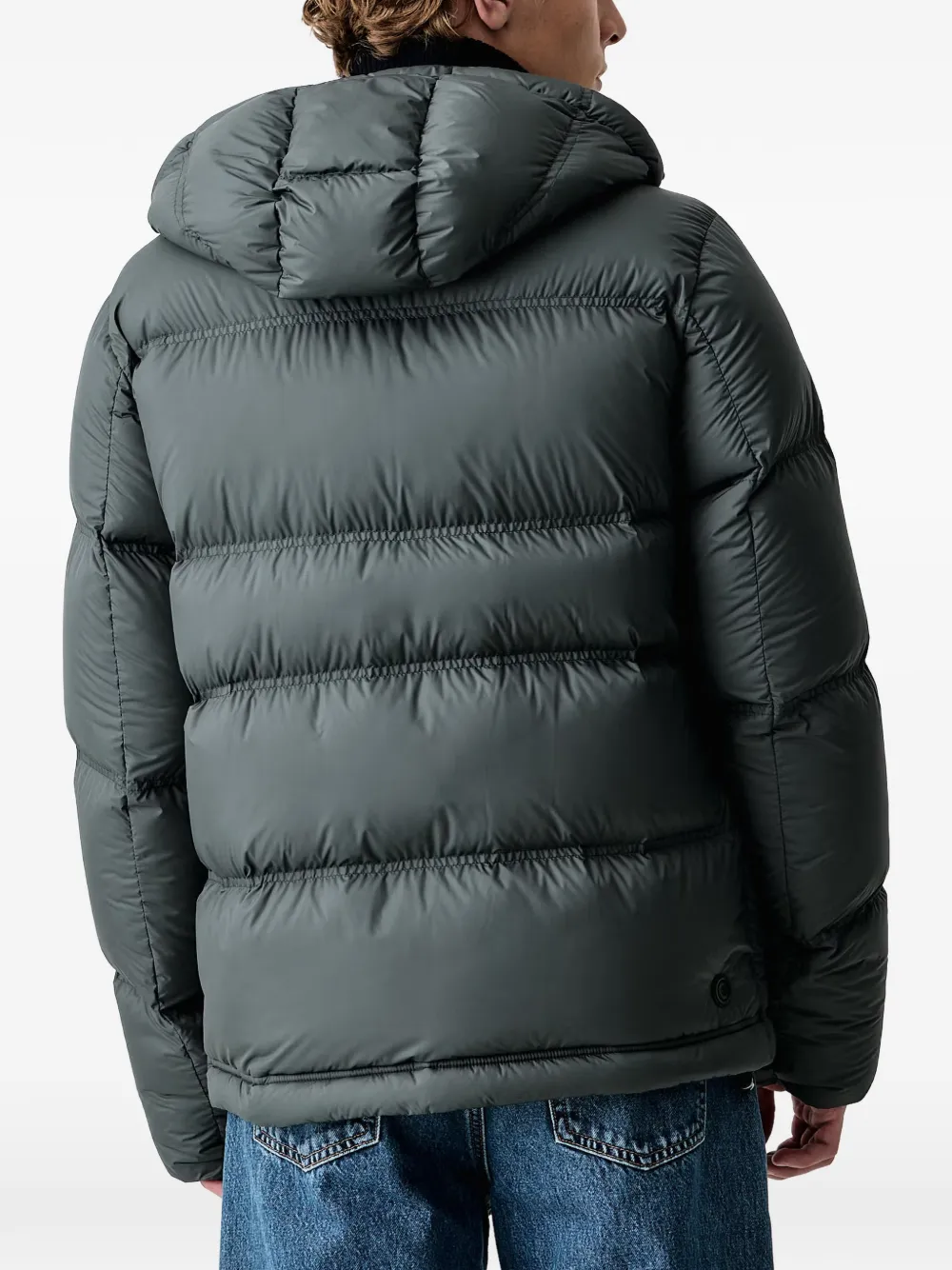Colmar hooded padded jacket Grijs
