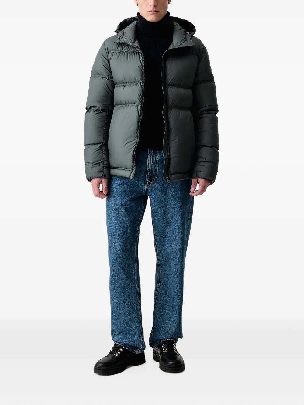 Colmar hooded padded jacket Grijs