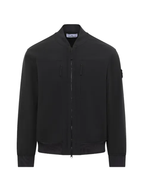Stone Island soft-shell bomber jacket