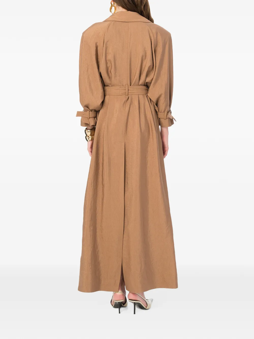 Ana Radu Lumiere trench coat Beige