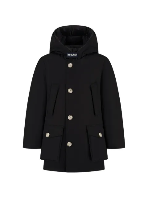 Woolrich Kids doudoune boutonnée à capuche