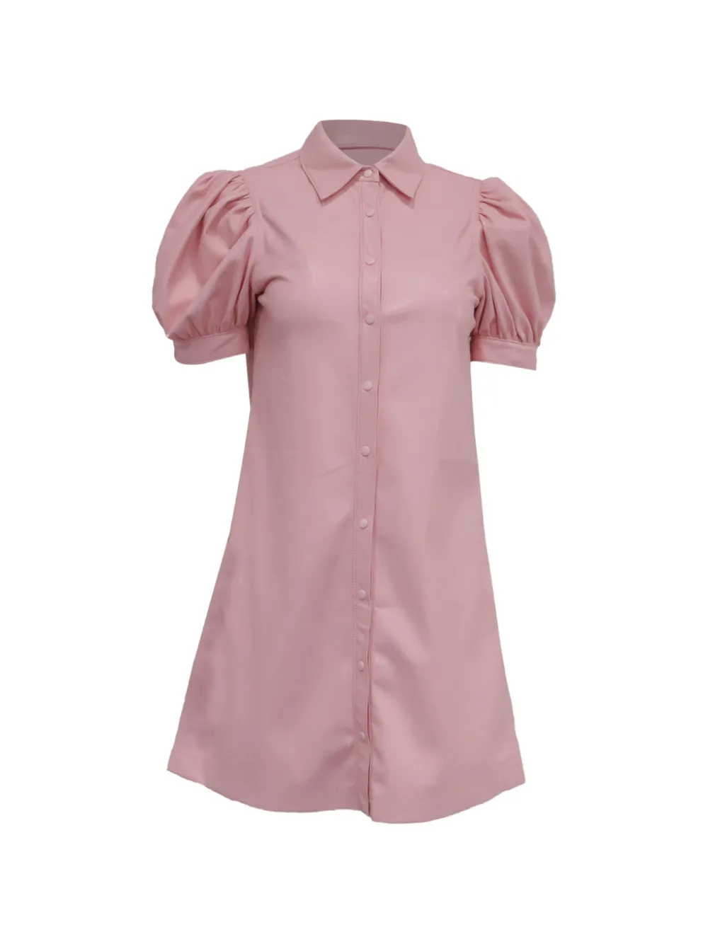 alice + olivia robe-chemise Jenn à manches bouffantes - Rose alice + olivia robe-chemise Jenn à manches bouffantes - Rose