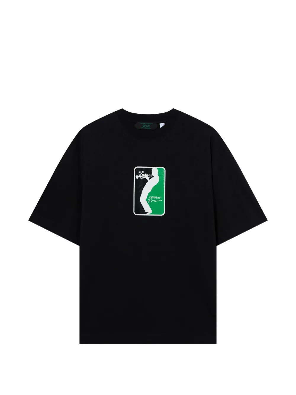 Off-White Mr. Davis League Skate T-shirt | Black | Image 1