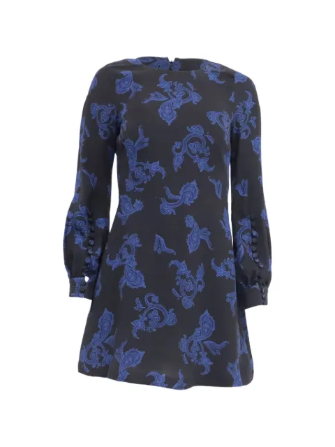 A.L.C. paisley-print mini dress