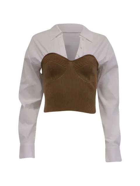STAUD 2020s Hazel paneled top