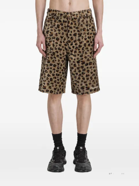 Human Made leopard-print shorts