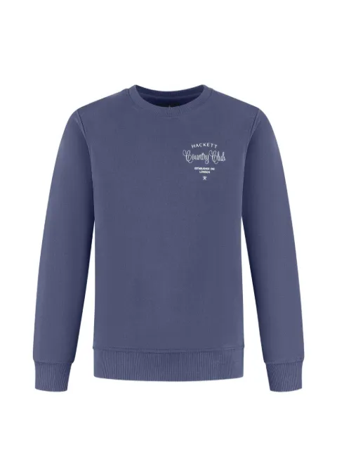 Hackett Kids logo-print sweatshirt