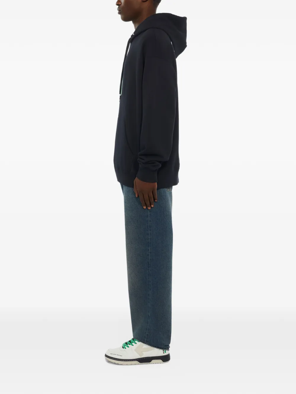 Off-White Mr. Davis League Skate hoodie Zwart
