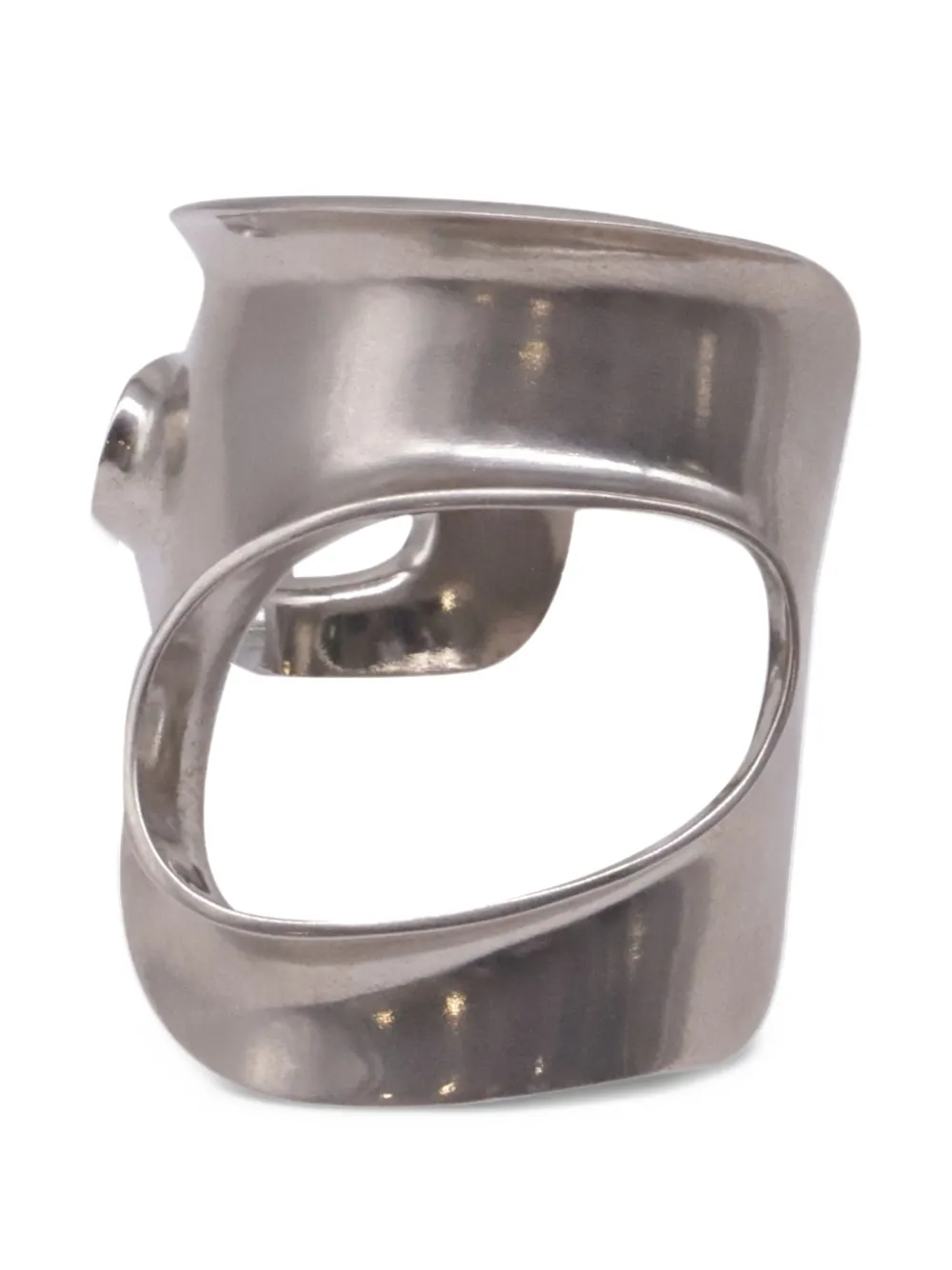 Ferragamo Pre-Owned sculptural cutout cuff bracelet - Argent Ferragamo Pre-Owned sculptural cutout cuff bracelet - Argent