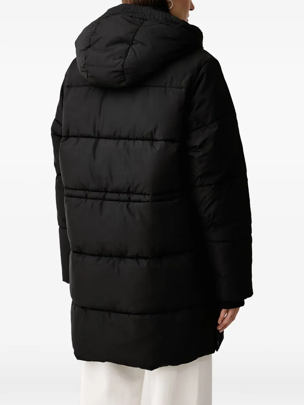 Karl Lagerfeld Jeans Jas met capuchon Zwart