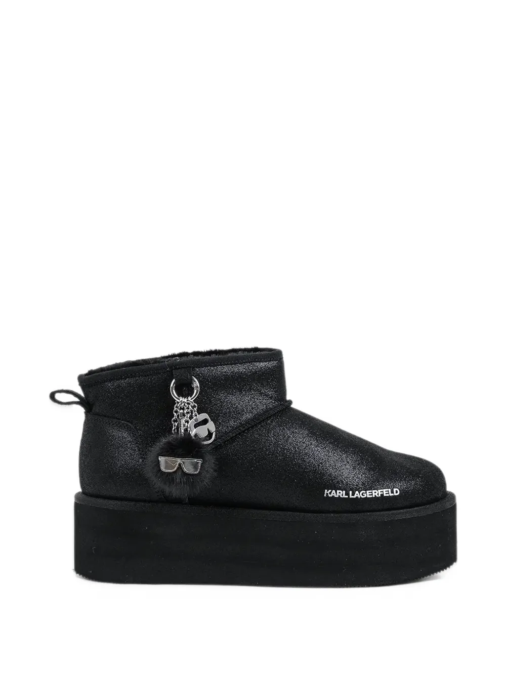Karl Lagerfeld Ikon NFT thermo low boots - Noir Karl Lagerfeld Ikon NFT thermo low boots - Noir