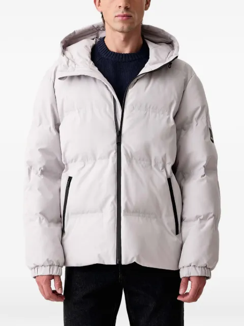 Karl Lagerfeld Jeans quilted hooded jacket