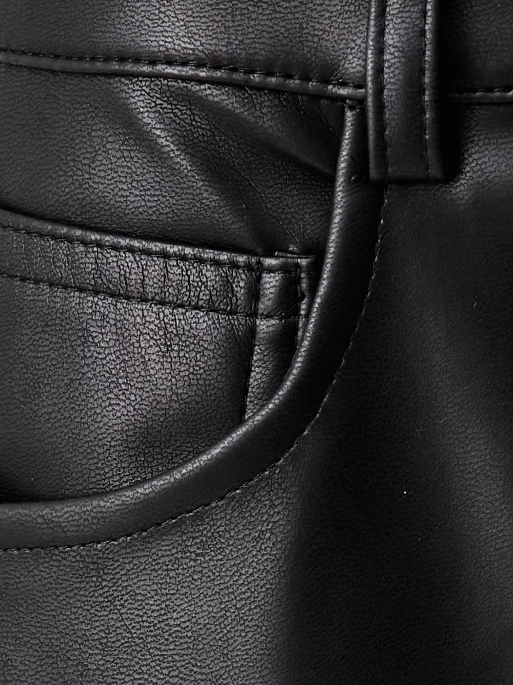 Karl Lagerfeld Jeans Midi-rok met ritssluiting en vlakken Zwart