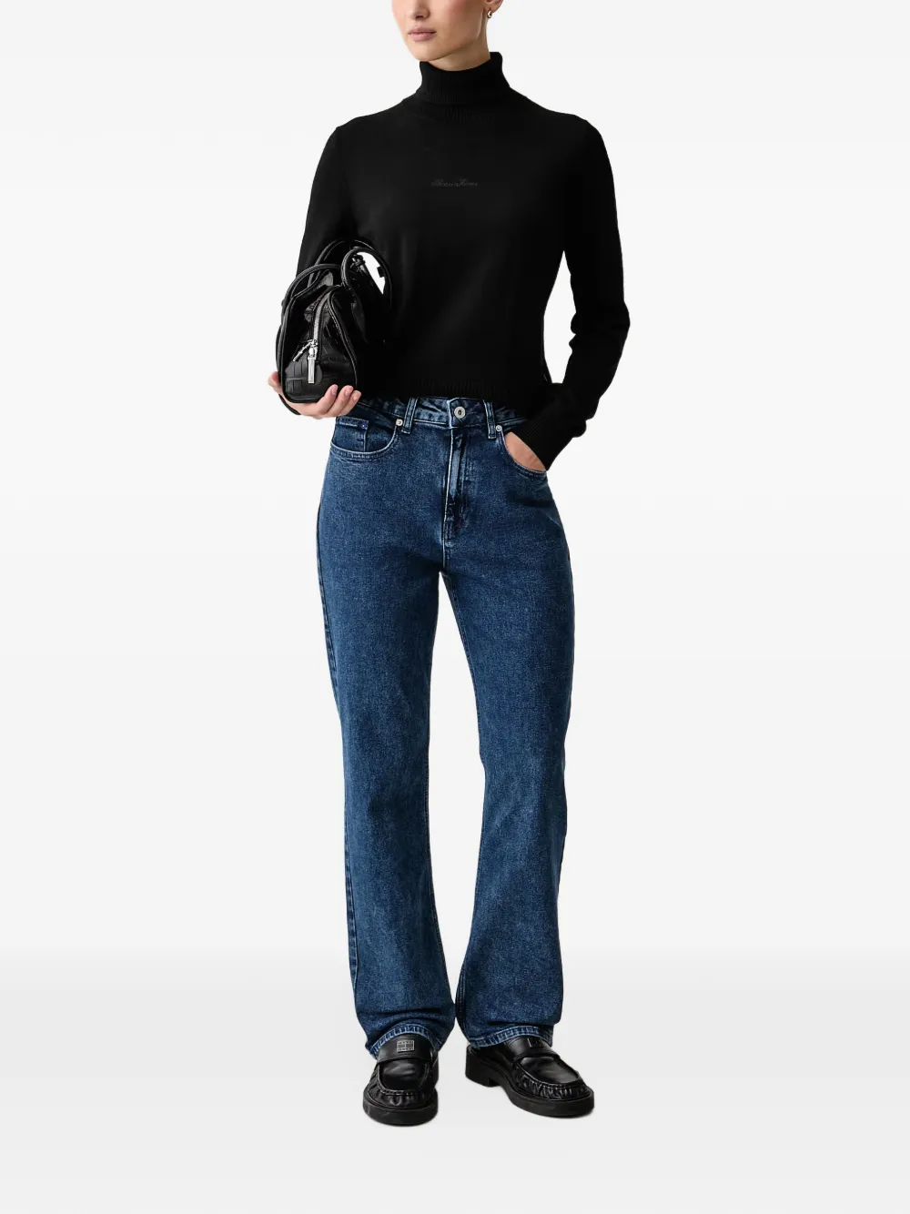 Karl Lagerfeld Jeans Straight jeans Blauw