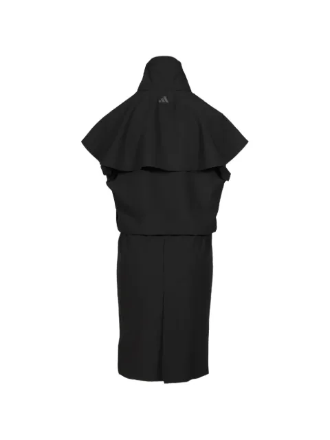 adidas cape-detail high-neck jacket