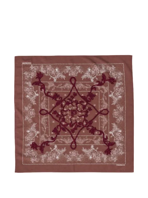 Pendleton  floral-print embroidered bandana
