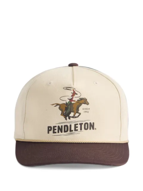 Pendleton  Cowbot logo-print cap