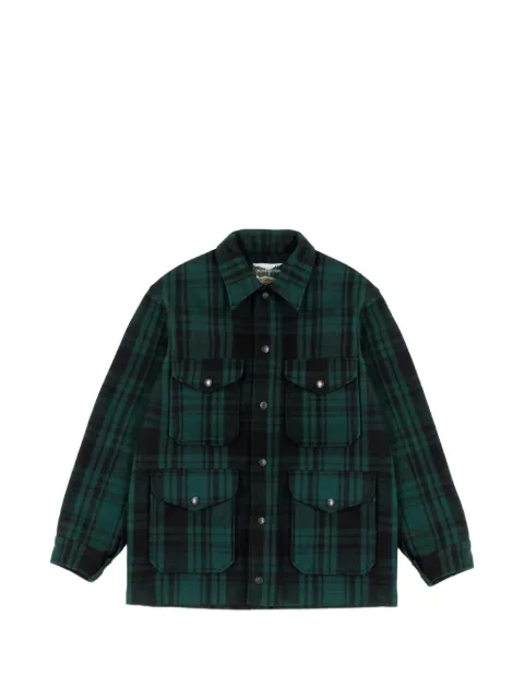 Pendleton  Mackinaw plaid-pattern wool jacket