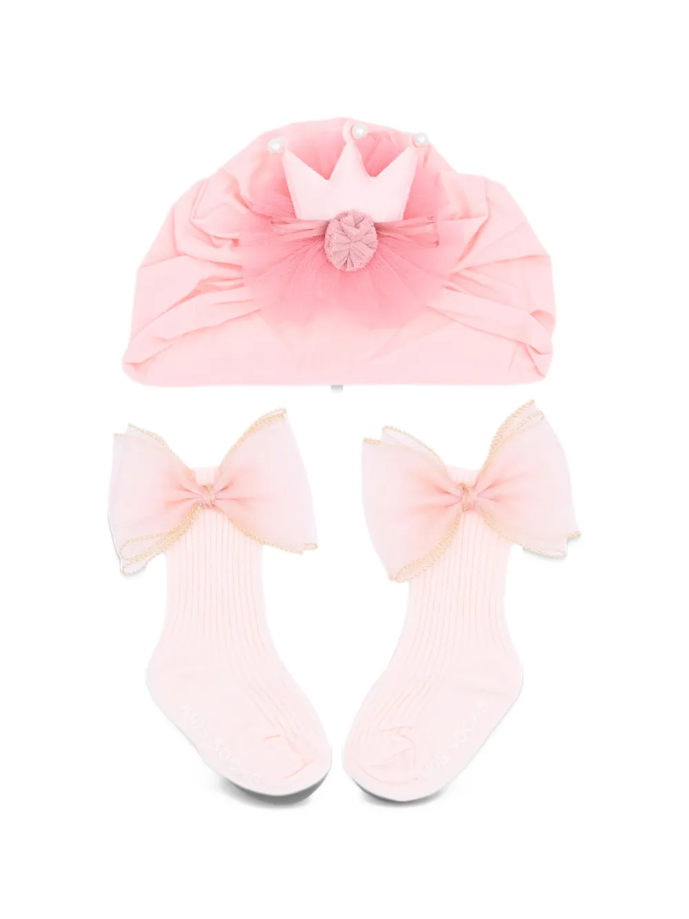 Mimi Tutu комплект с декором (набор из двух предметов) | розовый | Image 1