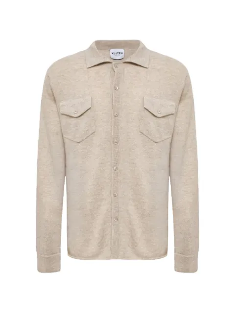 kujten  Julius button-up chest-pocket shirt