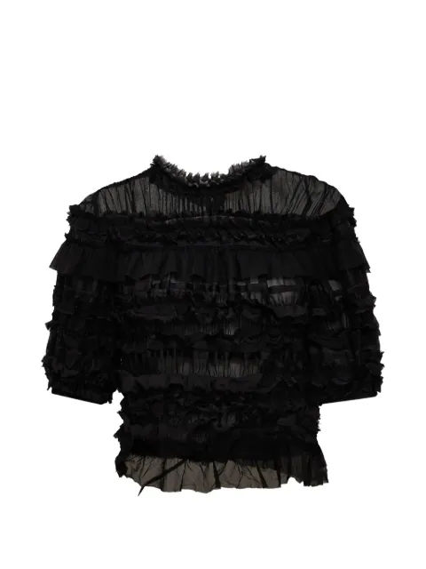 Ulla Johnson Mabel ruffled silk top