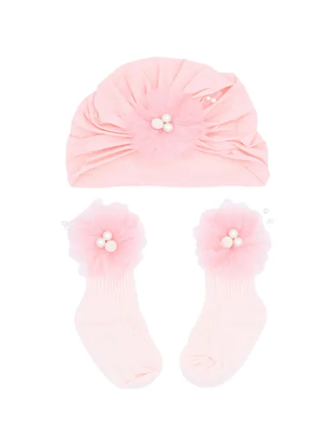 Mimi Tutu Little Bloom hat set (set of two)
