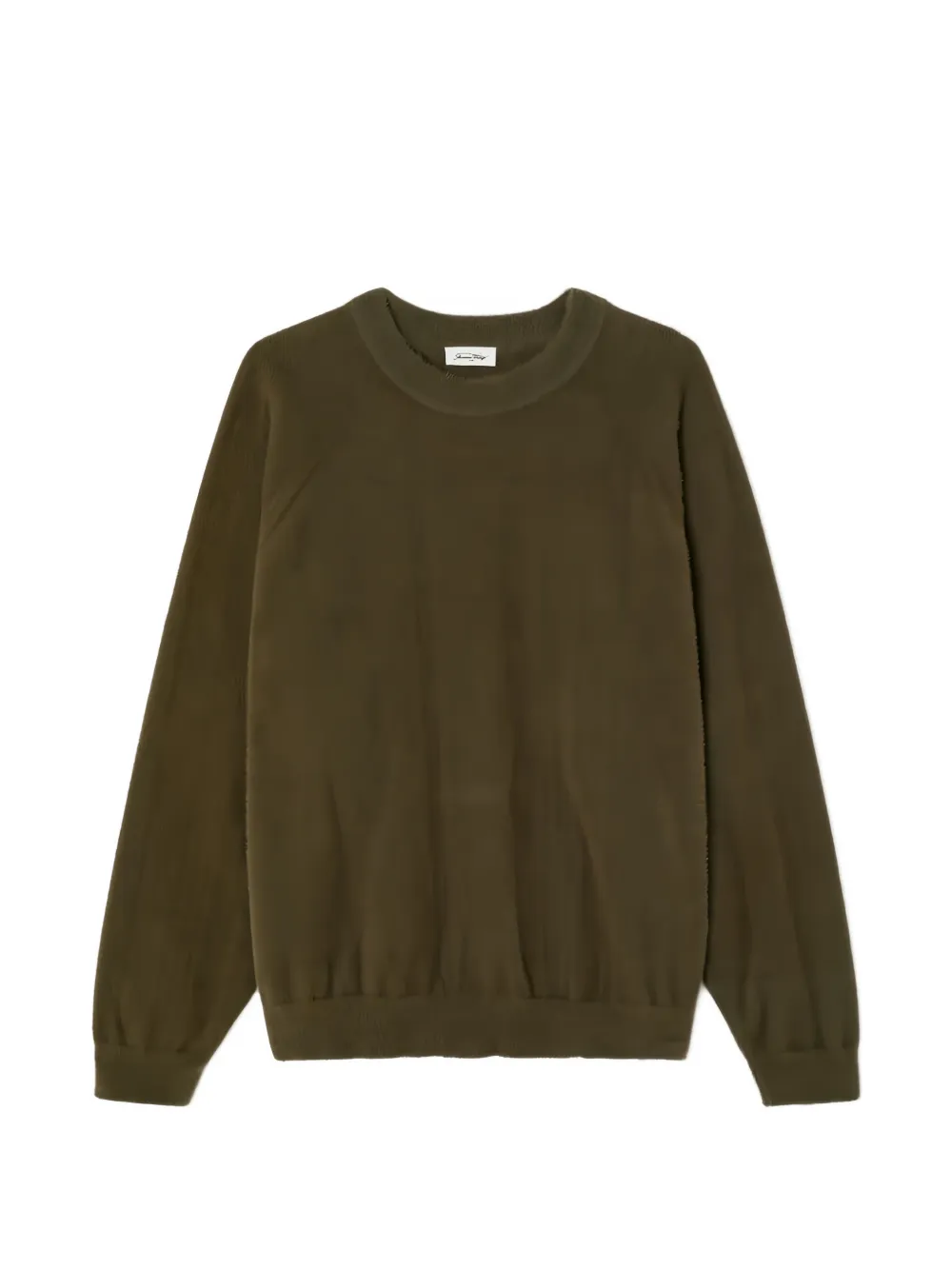 American Vintage Sapowood brushed raglan-sleeve sweatshirt Groen