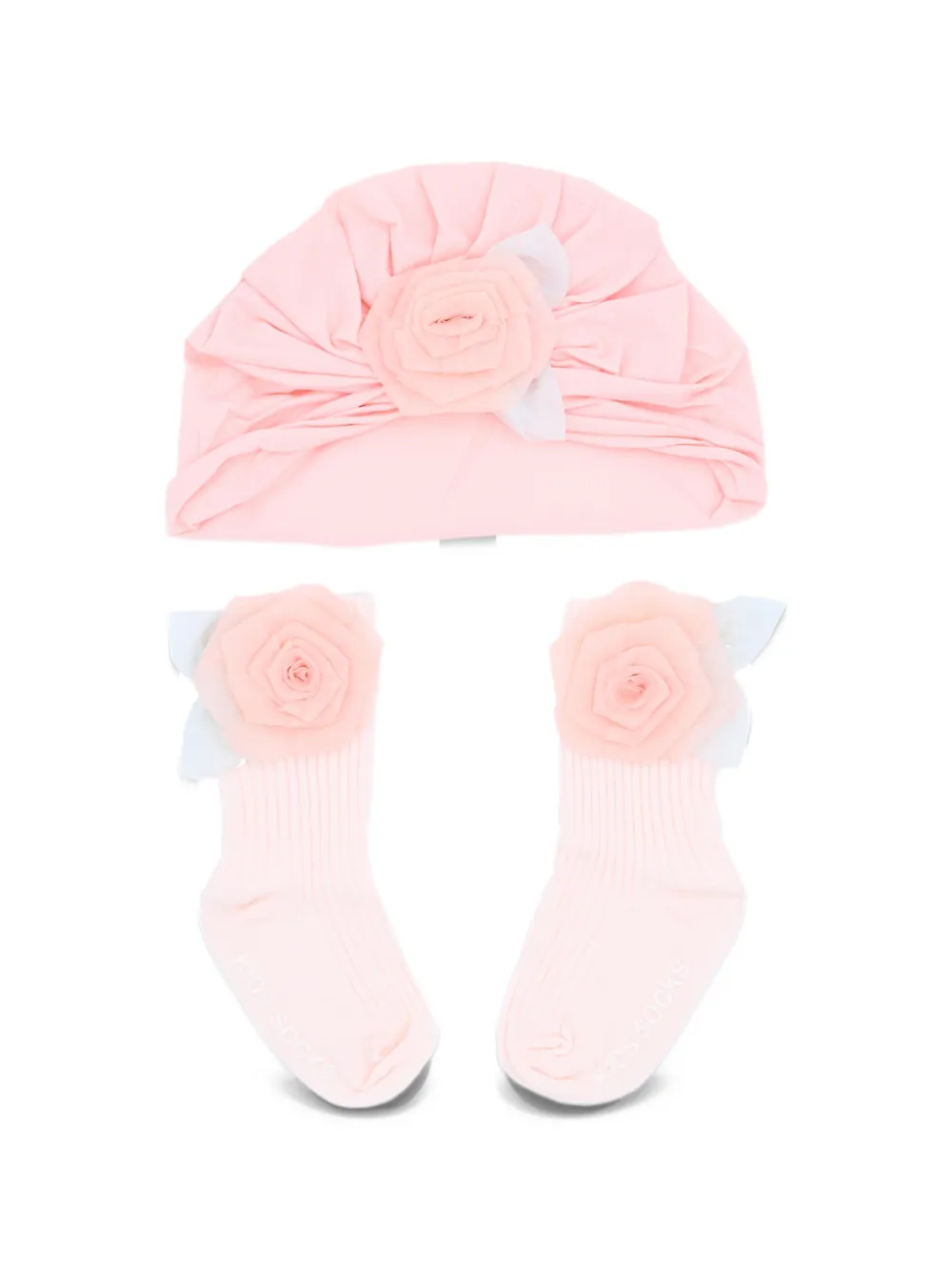 Mimi Tutu комплект с цветочным декором (набор из двух предметов) | розовый | Image 1
