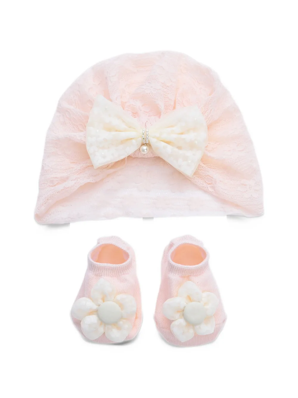 Mimi Tutu комплект с бантом (набор из двух предметов) | розовый | Image 1