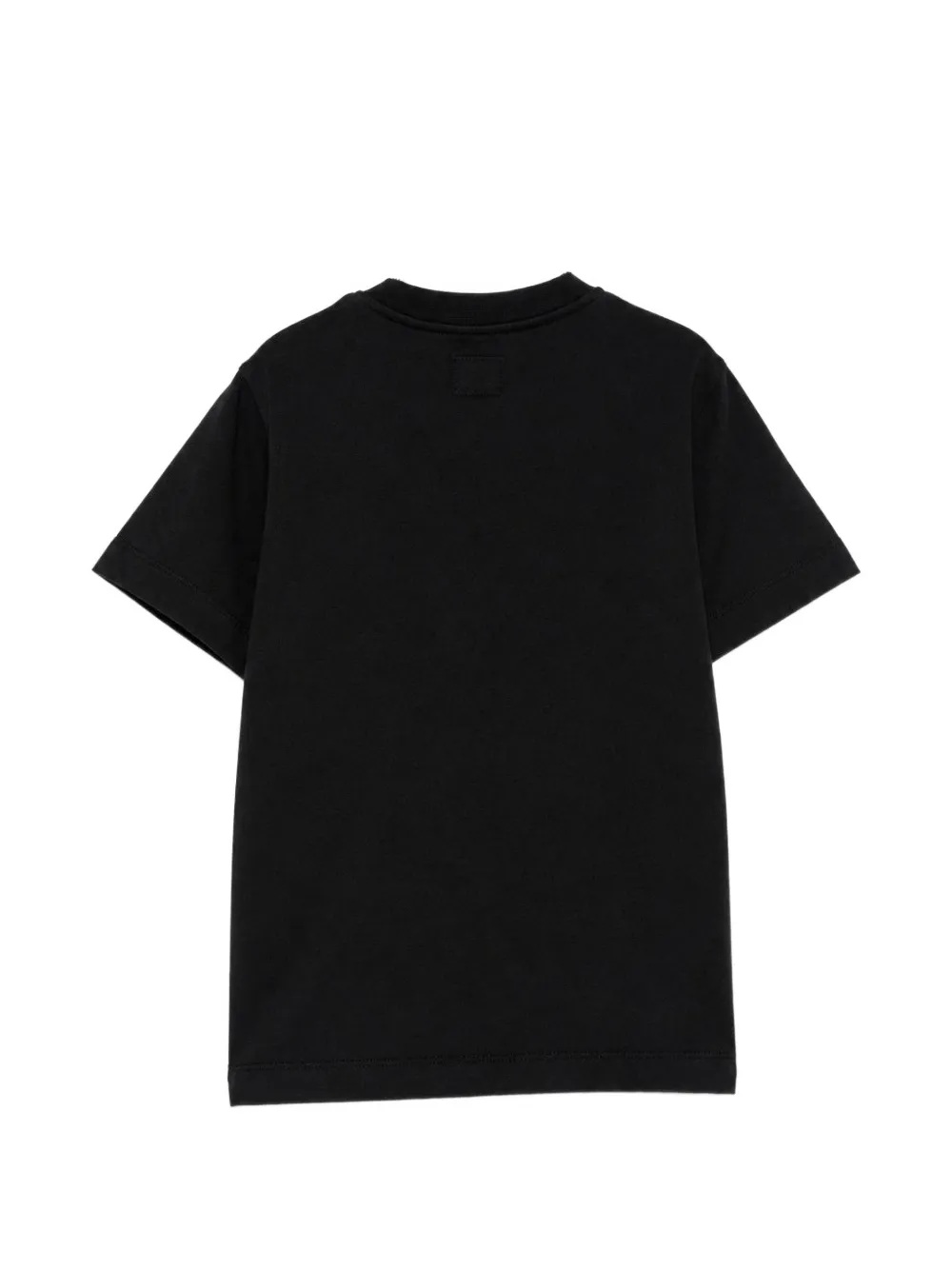 C.P. Company Kids logo-print T-shirt Zwart