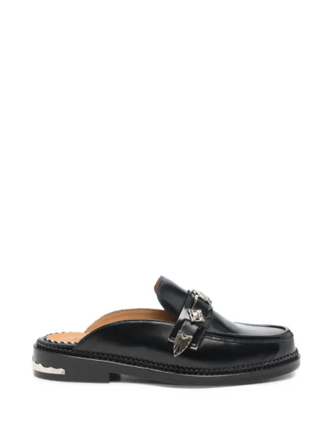 Toga Pulla engraved-hardware leather mules