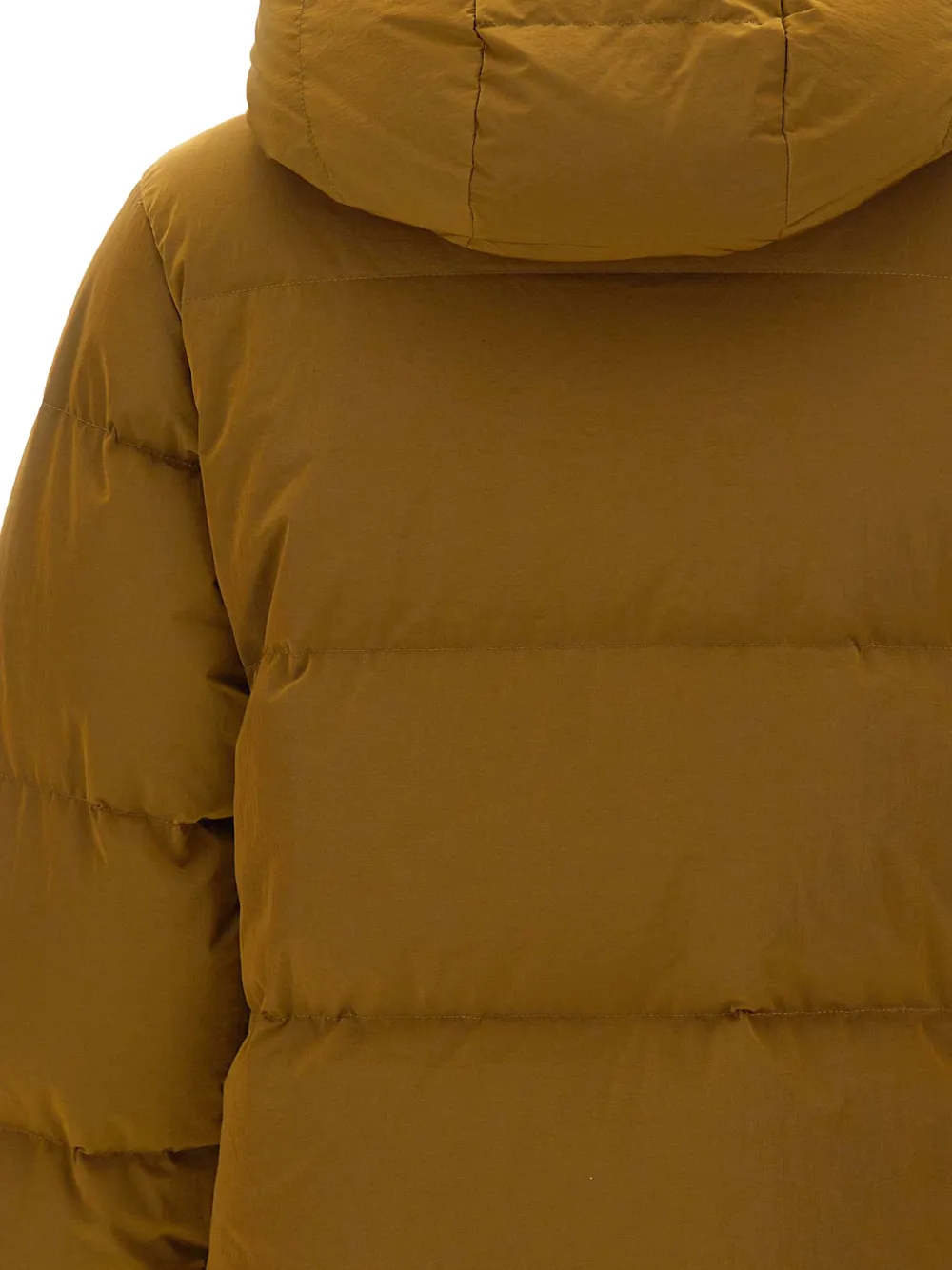 K-Way Donsjack met logopatch Bruin