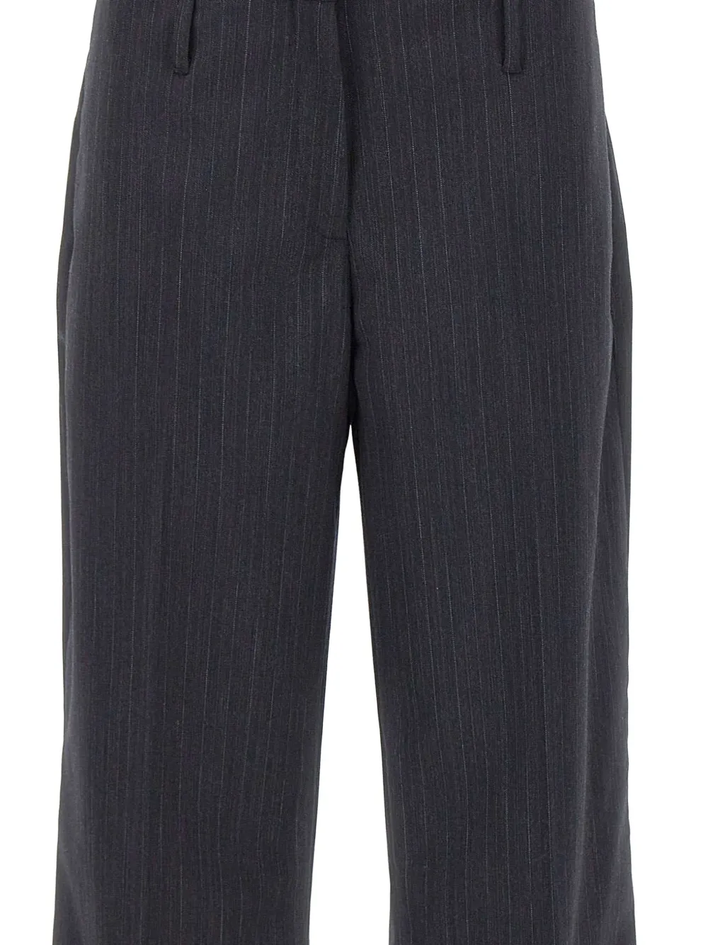 HERSKIND Ivano pinstripe-pattern trousers Grijs
