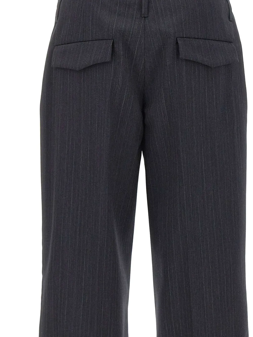 HERSKIND Ivano pinstripe-pattern trousers Grijs