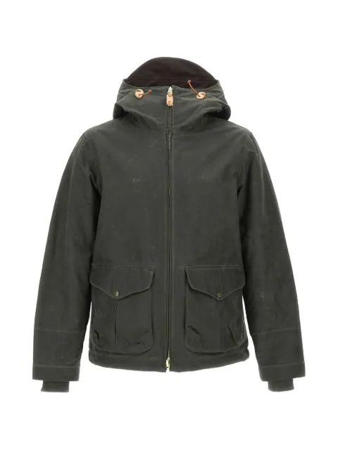 Manifattura Ceccarelli waxed cotton hooded jacket