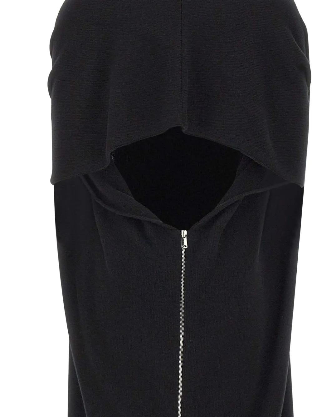 Coperni zip-detail coat Zwart