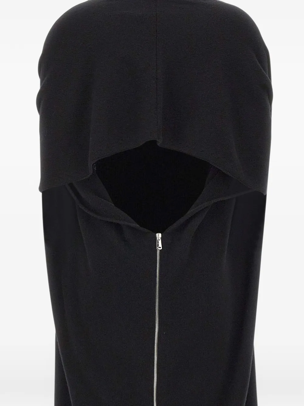 Coperni zip-detail coat Zwart