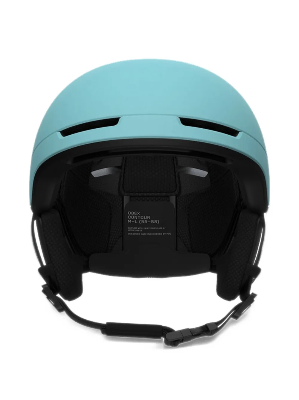 POC Obex Contour logo-print ski helmet Blauw