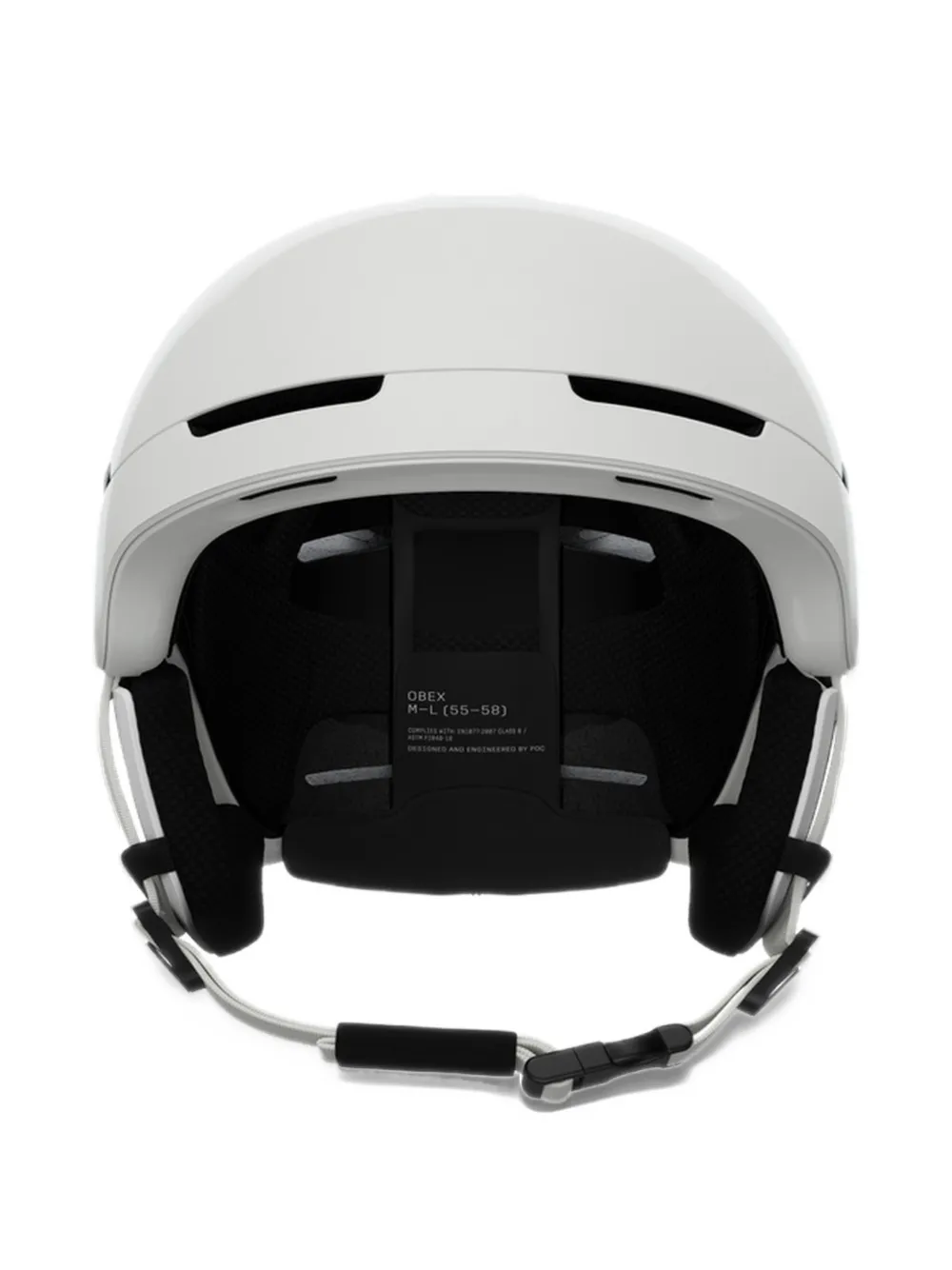 POC Obex MIPS logo-print ski helmet Wit