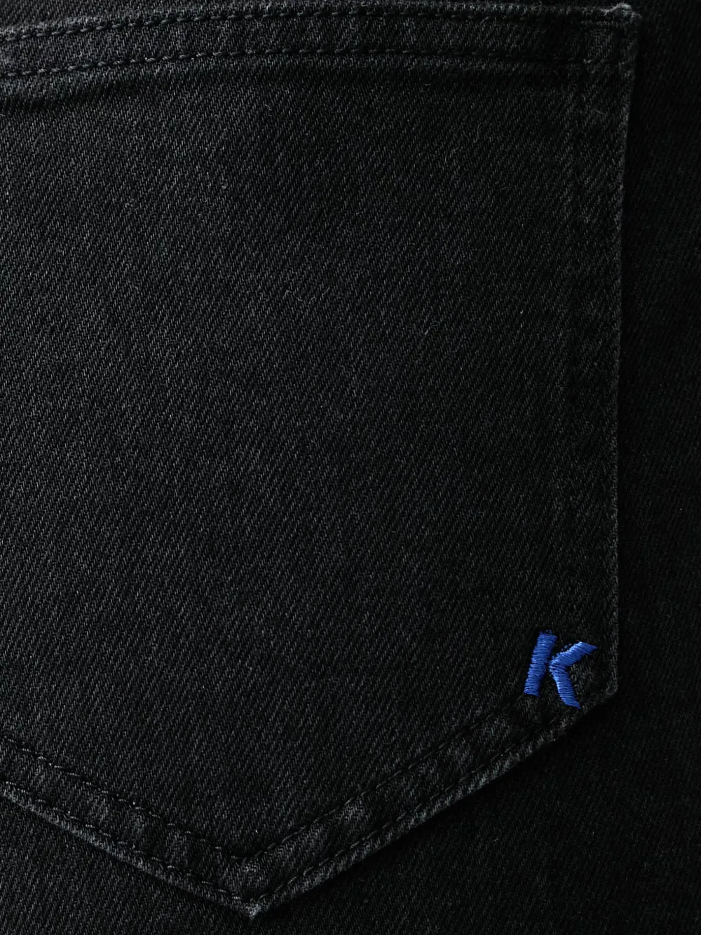 Karl Lagerfeld Jeans met logopatch Zwart
