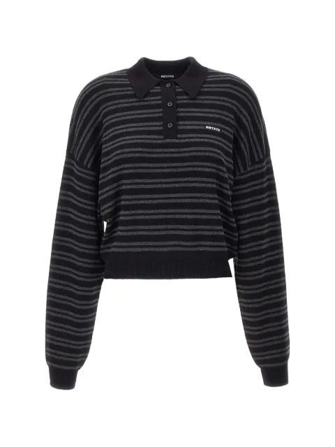 ROTATE BIRGER CHRISTENSEN playera tipo polo Slinky a rayas